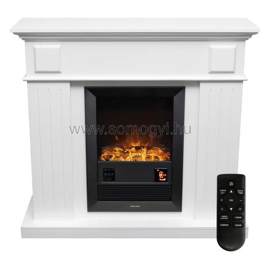 Home by Somogyi FKK 18 Home elektromos látványkandalló szabadonálló kivitel, maximum 2000 W teljesítmény, önnállóan kapcsolható fényeffektekkel