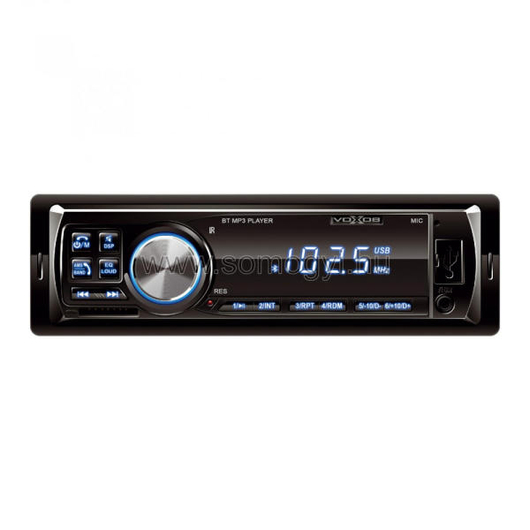 SAL VBT 1100/BL autórádió és MP3 lejátszó kék BT kapcsolattal