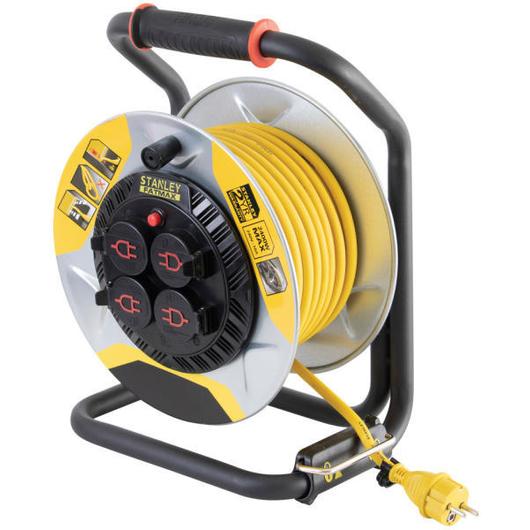 Stanley SXECCM2FAVE kültéri fém kábeldob 40 méter IP44