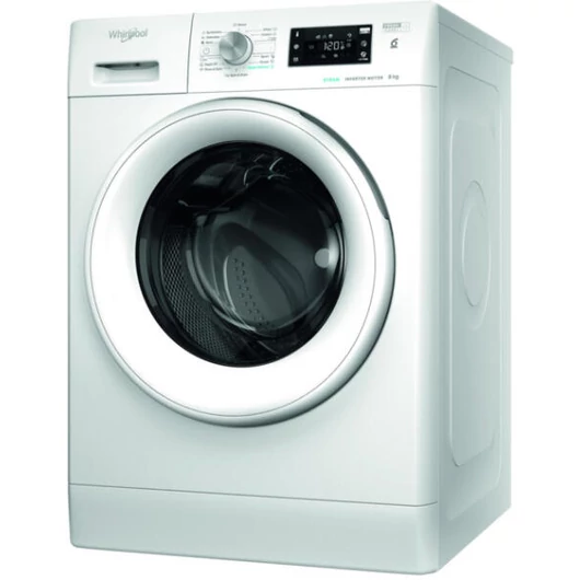 Whirlpool FFB 8258 WV EE inverter motoros elöltöltős mosógép 8 kg ruhatöltet, 1200 fordulatos centrifuga