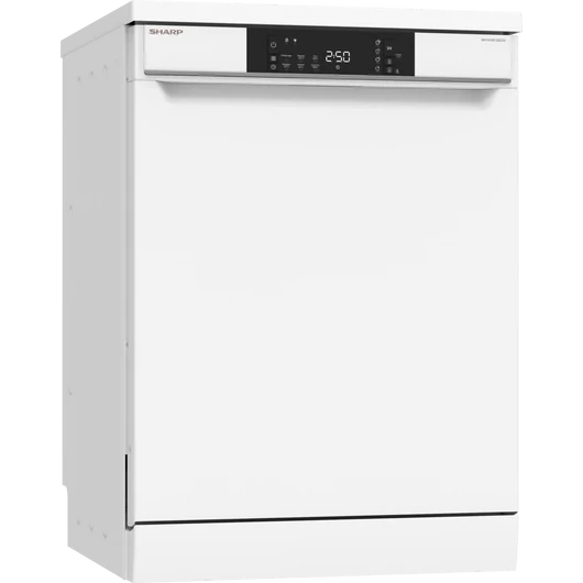 SHARP QW-NA1EF49D3W-EU 13 terítékes mosogatógép 13 terítékes, 60cm széles, fehér