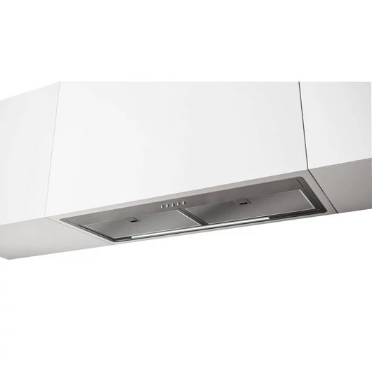 Sirius SM-923 85 cm-es felső szekrénybe építhető páraelszívó, nyomógombos vezérlés, légszállítás 800/640 m3/h