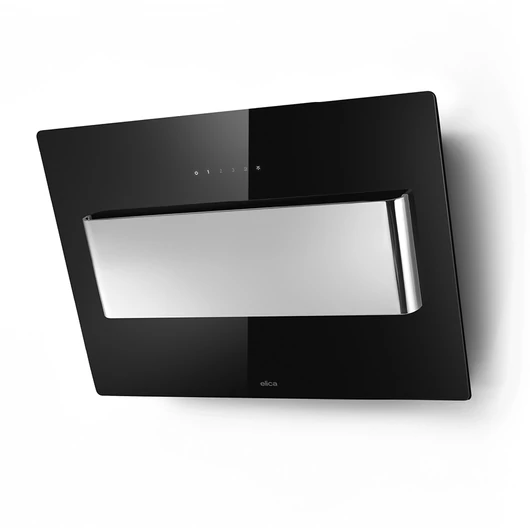 Elica BELT BL/F/80 falra szerelhető páraelszívó 80 cm széles döntött kivitel fekete szín