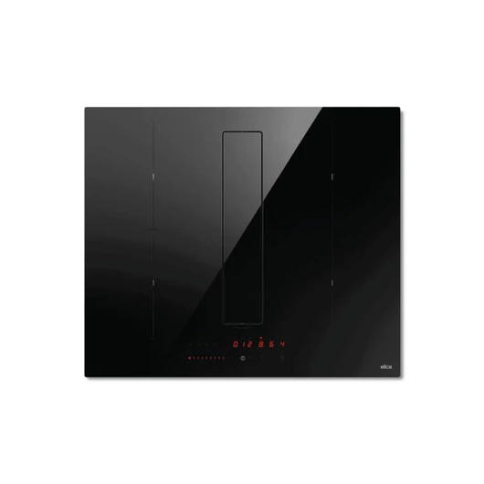 Elica NIKOLATESLA FIT BL/A/60 60 cm-es indukciós főzőlap beépített elszívóval, érintővezérléssel, légszállítás 800/620 m3/h, Brushless motorral