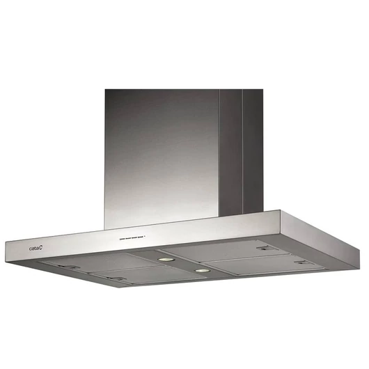 Cata ISLA SYGMA 900 VL3 90 cm széles sziget páraelszívó fektetett T forma, légszállítás  1350/850 m3/h