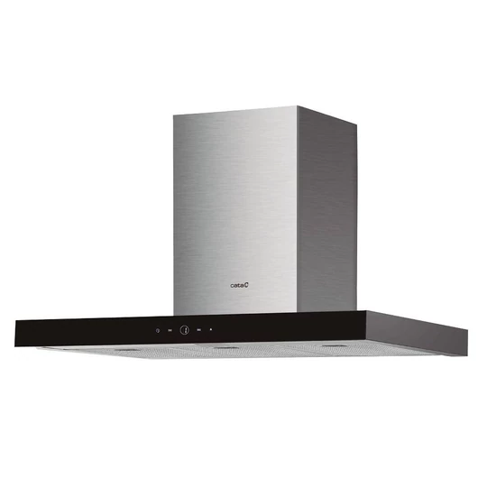 Cata LEGEND 9000 XGBK 90 cm széles falra szerelhető páraelszívó, fektetett T kivitel, légszállítás 1000/640 m3/h