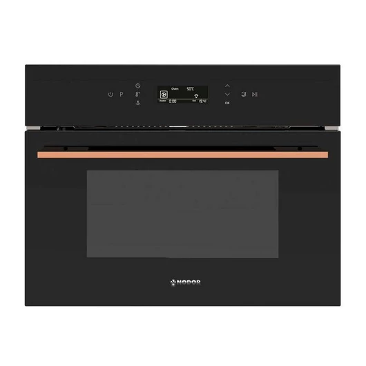Nodor NorChef MO-4800 CU multifunkciós beépíthető kompakt sütő érintővezérléssel, lágy ajtózáródással