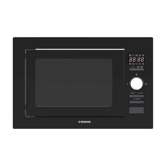 NODOR NorChef MW-25 DG DB 25 literes grilles beépíthető mikrohullámú sütő érintővezérléssel