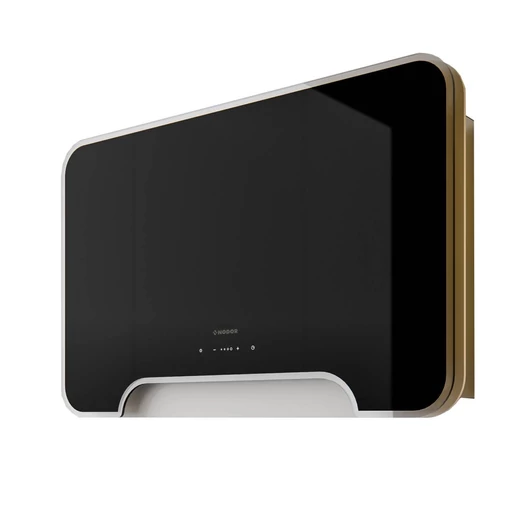 Nodor NorBreeze ALIZE 80 DB döntött fali páraelszívó 80 cm széles, érintővezérléssel, légszállítás  800/610 m3/h