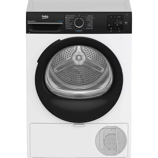 Beko BM3T37239WBB 7 kg-os hőszivattyús szárítógép keskeny, 54,5 cm mély kivitel