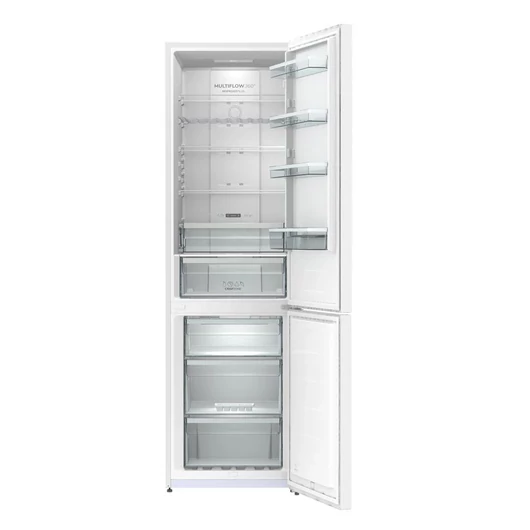 Gorenje NRK620DA2W4 NoFrost hűtési rendszerű alulfagyasztós hűtőszekrény 