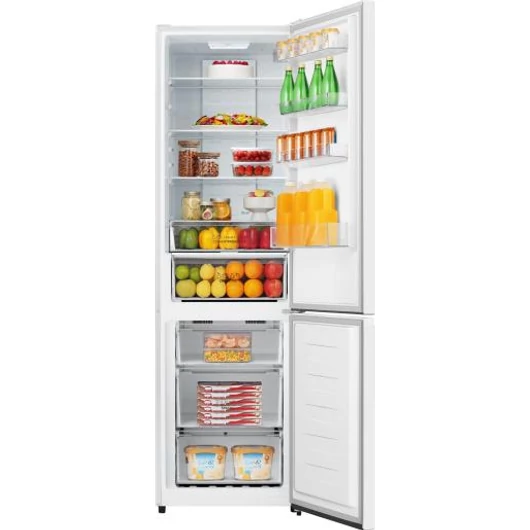 Gorenje NRK620EAW4 400 literes Total NoFrost rendszerű alulfagyasztós hűtőszekrény elektronikus vezérléssel