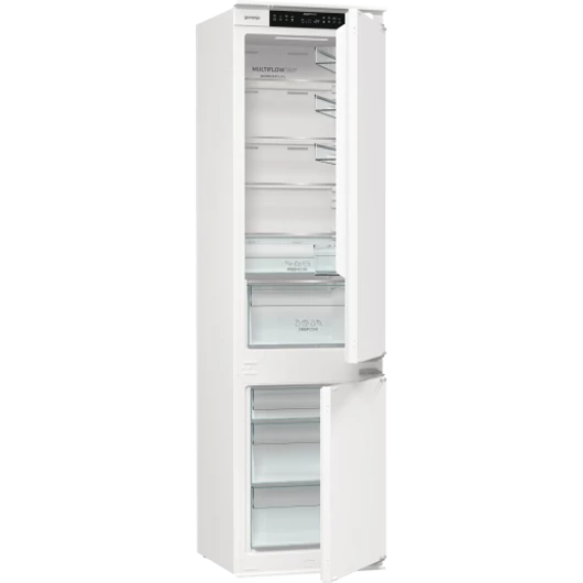 Gorenje NRKI519E41 284 literes NoFrost hűtési rendszerű beépíthető hűtőszekrény AdaptTech öntanuló INVERTER kompresszorral