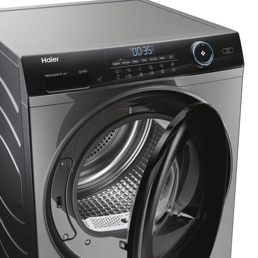 Haier HD80-A3959R-S inveter motoros 8 kg-os hőszivattyús szárítógép 3 szárítási szint