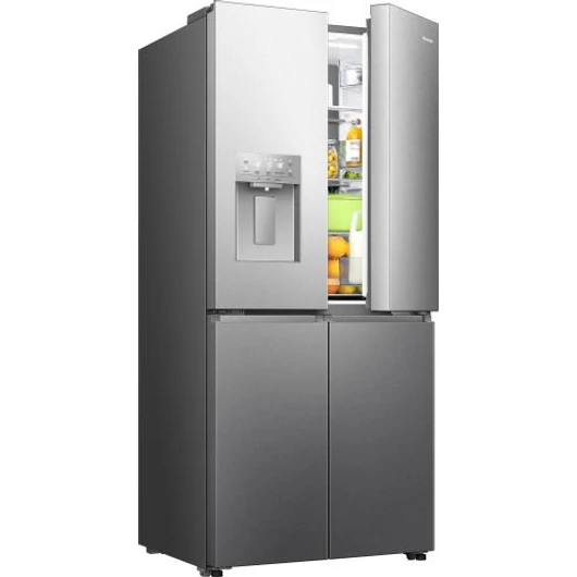 Hisense RQ5P470SYID 484 literes inverter motoros négyajtós, multidoor hűtőszekrény total Nofrost hűtési rendszerrel