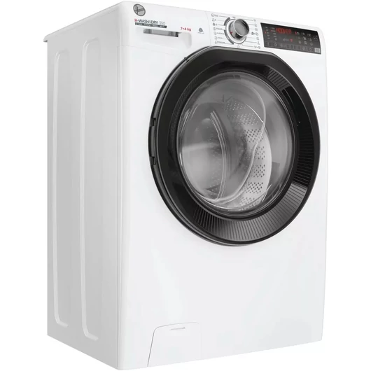 Hoover H3DPS4746TAMB5-S 7/4 kg-os keskeny mosó-szárítógép 1400 fordulatos centrifugával, gőzfunkcióval
