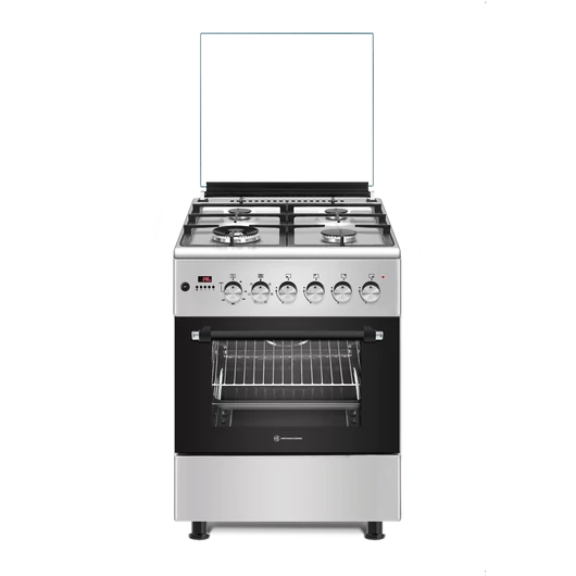 Novacook F6TS40EG-HI Exclusive Line 60 inox kombinált tűzhely
