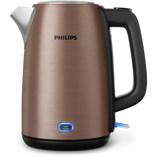 Philips Viva Collection HD9355/92 1,7 literes vízforraló 2060 W-os teljesítmény, 360°-ban elfordítható talppal