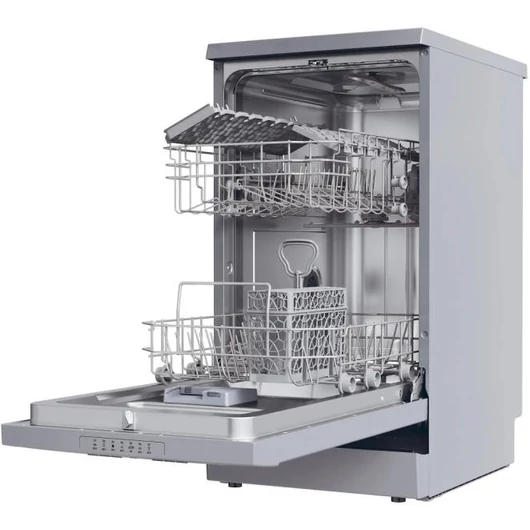 Candy CDPH 2D1047S 10 terítékes szabadonálló mosogatógép 7 programmal ezüst szűrke szín