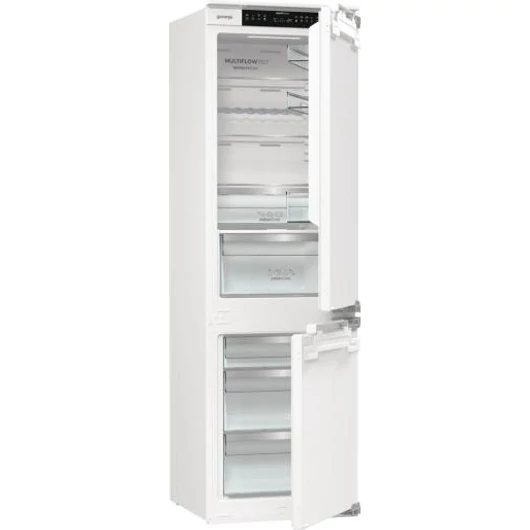 Gorenje NRKI517E62WF NoFrost beépíthető kombinált hűtőszekrény inverter motorral