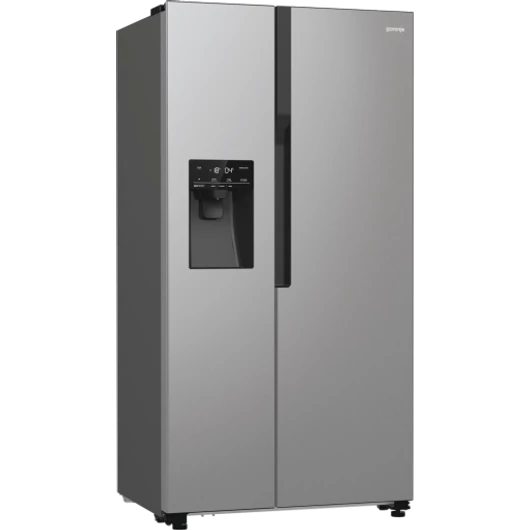 Gorenje NRR9185ESXL 566 literes amerikai SidebySide hűtőszekrény Nofrost hűtési rendszerrel, inverteres motorral