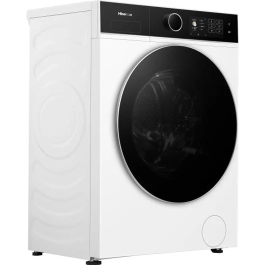 Hisense WF5i8043BWF 8 kg-os elöltöltős, inverteres motoros keskeny mosógép 1400-as centrifugáva