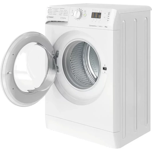 Indesit MTWSA 61294 W EE 6 kg-os keskeny elöltöltős mosógép 1200 fordulatos centrifugával .