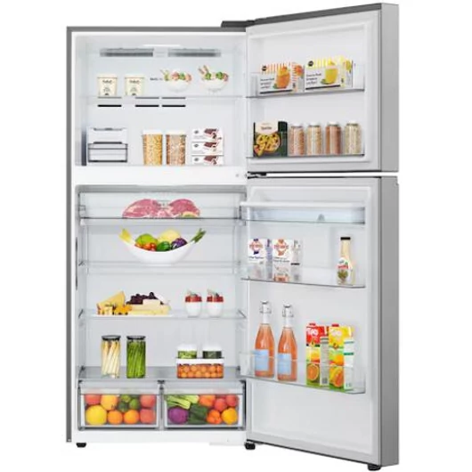 LG GTFV61PYBQD Felülfagyasztós hűtőszekrény, DoorCooling+™ és ThinQ™