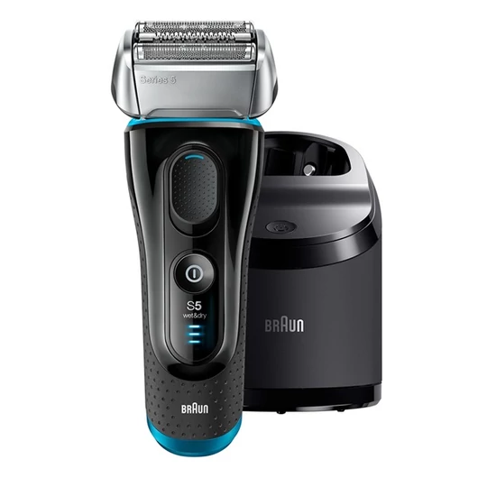 A Braun Series 5 elektromos borotva minden alkalommal, amikor érintkezik bőrével hatékony, még sűrű szakáll vagy a nehezen elérhető területeken is.