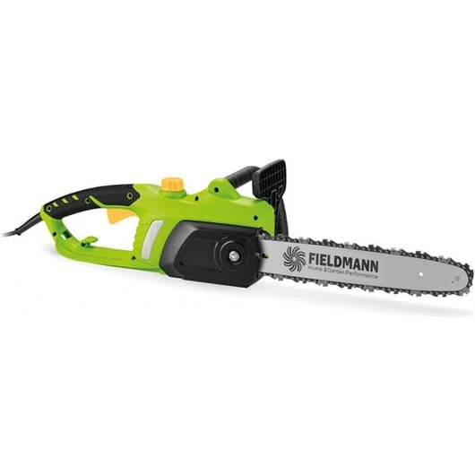Fieldmann FZP 2105-E 1800W elektromos láncfűrész láncvezető hossza: 355 mm, láncosztás: 3/8´, vágási sebesség: 13,5 m/s