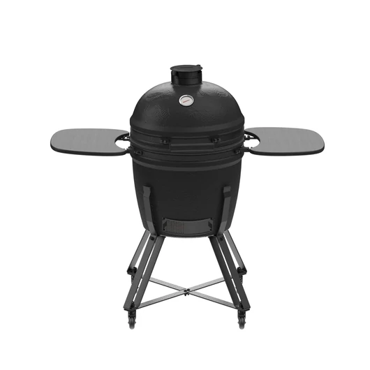 Barbecook BC-CHA-1062 Kamal kamado 60/XL matt faszenes grill akár 12 személy számára egyidejű ételkészítés, sütés