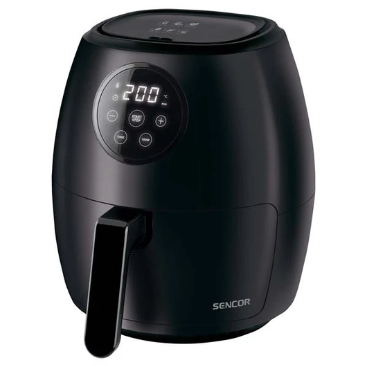 A Sencor SFR 5030BK forrólevegős fritőz a hagyományos olajban sütés egészséges alternatívája. 