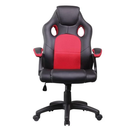 Iris GCH102BR fekete / piros gamer szék kialakítása és állítható funkciói maximális kényelmet nyújtanak, stílusos megjelenése pedig tökéletes játékhoz.