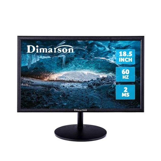 Dimarson DM-P185 monitor,  Kijelzõ betekintési szög:178° / 178°, Kijelzõ felbontás:1366x768. 