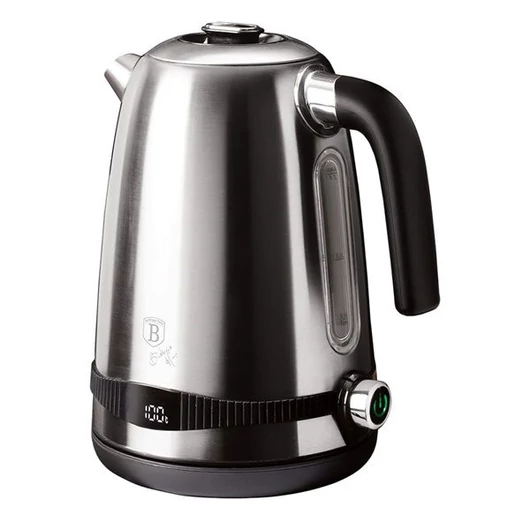 A Black Silver Collection 2200W-os rozsdamentes acél digitális vízforraló elegáns megjelenésével és minőségével tökéletesen illik a modern konyhákba.