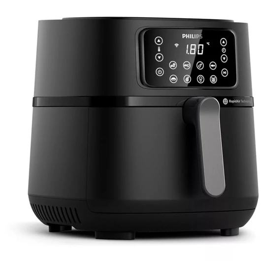A Philips Airfryer 5000 Series XXL csatlakoztatott készülék remek főzőtárs a mindennapokhoz.