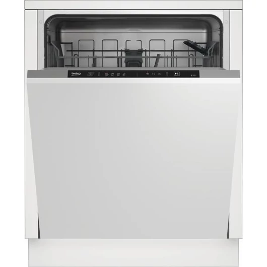 Beko DIN34320 13 terítékes teljesen beépíthető mosogatógép 60 cm széles kivitelben féltöltet programmal