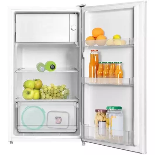 Vivax TTR-93+ egyajtós hűtőszekrény 93 literes 12 literes fagyasztóval, változtatható ajtónyitással