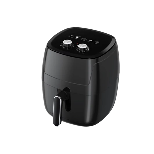 TOO AF-110B-1350 W forrólevegős fritőz 5.2 liter, fekete színben