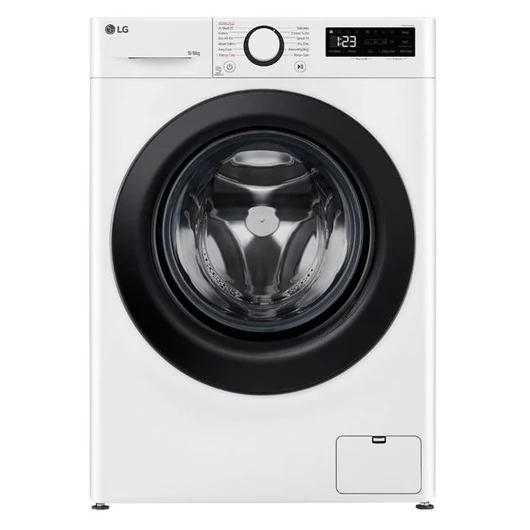 LG F4DR509SBW 9/6 kg-os gőzmosó-szárítógép 1400 fordulatos centrifugával, AI DD™ technológiával