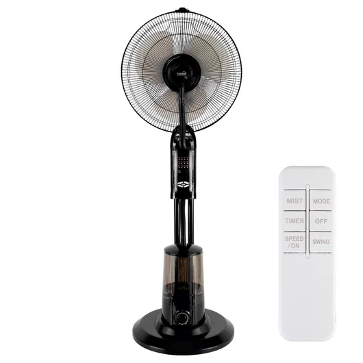 Home by Somogyi SFM 41/BK párásító ventilátor 40 cm-es lapátmérő, 3 sebesség, párásítás: max. 200 ml/h