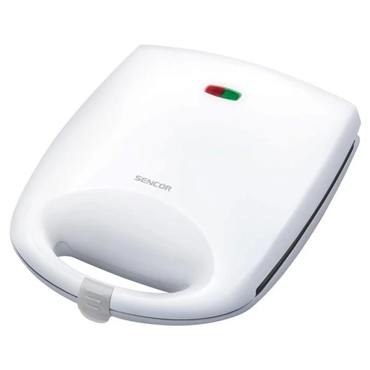 A Sencor SSM 8700WH szendvicssütő ideális választás nagy családok számára, hiszen széles sütőfelületén egyidejűleg 8 darab háromszög alakú szendvics süthető.