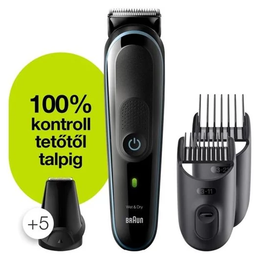 Braun MGK5380 multifunkciós testszőrzet ápoló. Rendeld meg most online gyors, országos szállítással. 