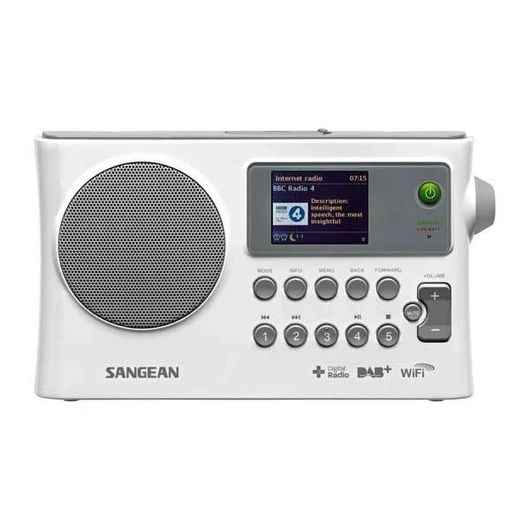 Sangean WFR-28C DAB+ /FM-RDS rádió/USB internet rádió 2,4 hüvelykes színes TFT-LCD kijelzővel