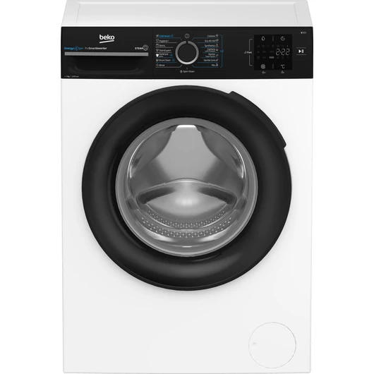Beko BM3WFSU37213WPBB inverteres 7 kg-os elöltöltős mosógép 1200 fordulatos centrifugával