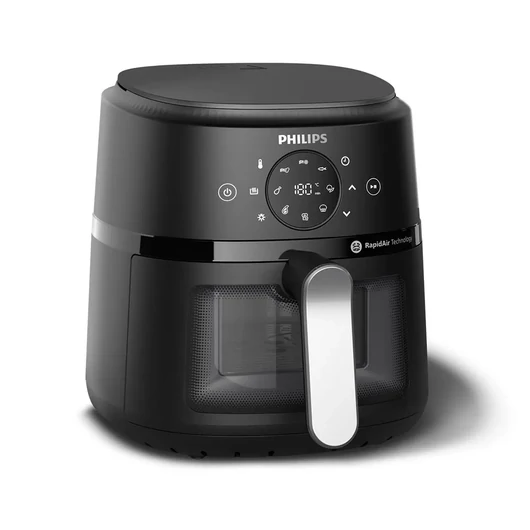 Philips Airfryer 2000 S NA211/00 3,2 literes forrólevegős sütő 1300 W-os teljesítmény.