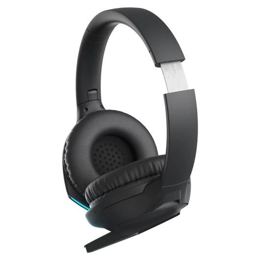 Sencor SEP 800BT BK fekete színű vezeték nélküli headset, fejhallgató 35 óra lejátszási idővel