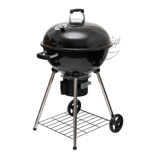 Home GR03 fedeles gömbgrill zománcozott acél tűztér és fedél, krómozott acél rostéllyal