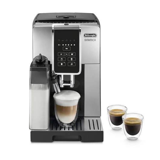 Delonghi ECAM350.50.SB Automata kávéfőző, 15 bar-os, kávé- és tejalapú italok egyetlen gombnyomásra
