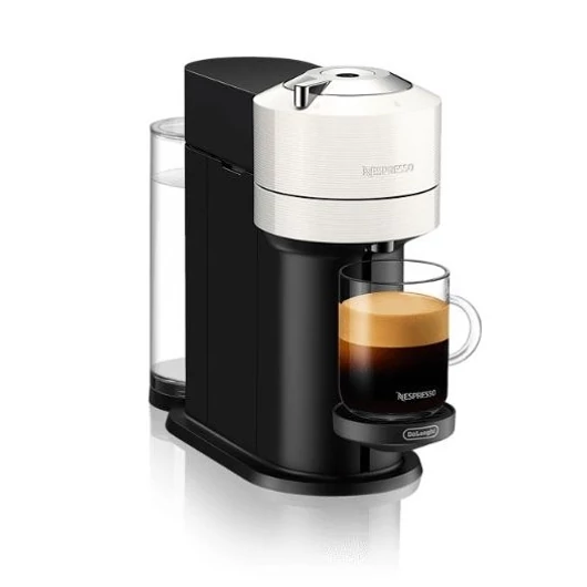 Delonghi ENV120.W Nespresso Vertuo Next Kapszulás kávéfőző Wifi és BT képes, automata termékfelismeréssel.
